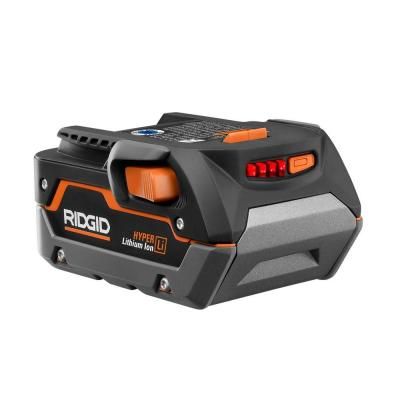 RIDGID X4 18 Volt Hyper Lithium H Capacity Battery  