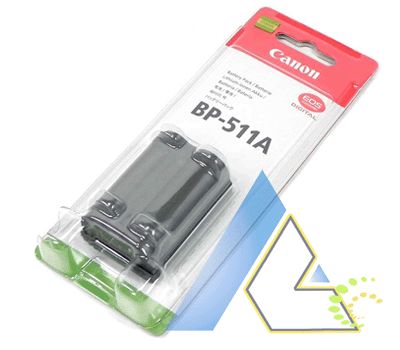 Canon BP 511A Original Battery 5D 30D 40D 50D BP511A  