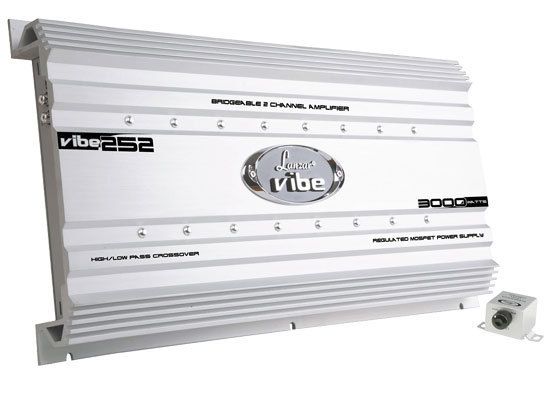 VIBE 3000 WATT 2 CHANNEL MOSFET AMPLIFIER   VIBE252  