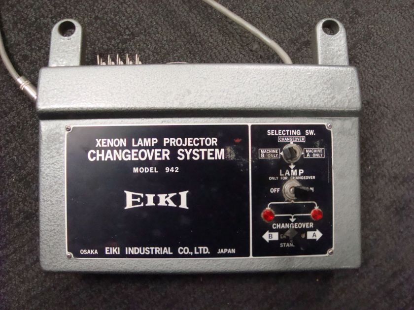 EIKI 16mm Xenon Projector Changover CONTROL Model 942  