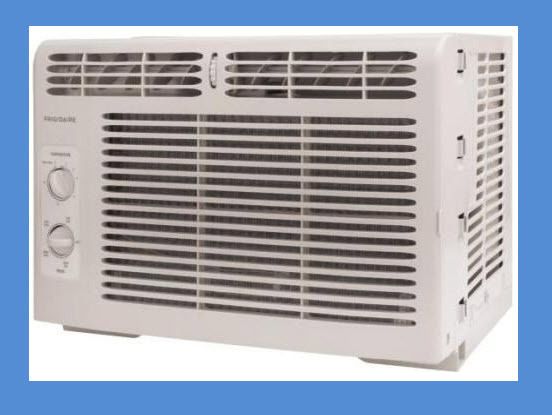 5,000 BTU THRU WINDOW WALL AIR CONDITIONER ROOM UNIT  