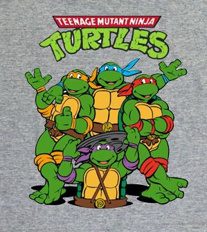 Teenage Mutant Ninja Turtles Tees FREE Personalization  