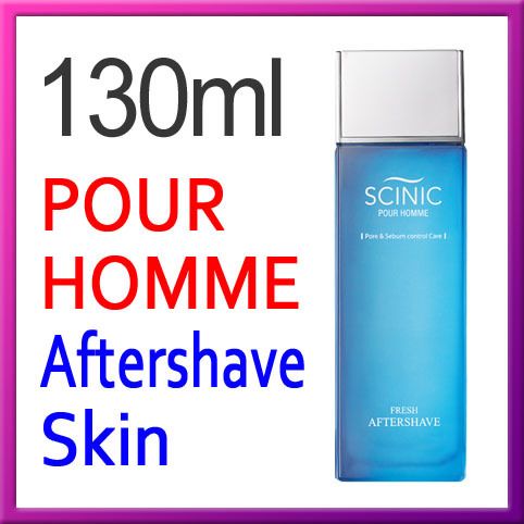 SCINIC Pour Homme Fresh AfterShave Skin 130ml BELLOGIRL  