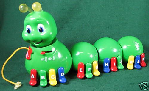 Leap Frog Electronic Talking Musical Alphabet Pal Worm  