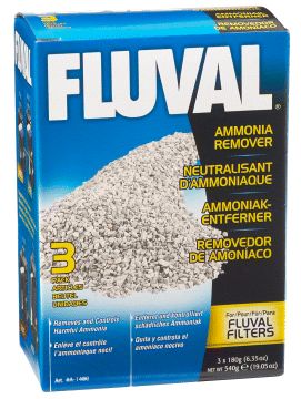 Fluval 180g Ammonia Remover 105/205/305/405/FX5 3pk  