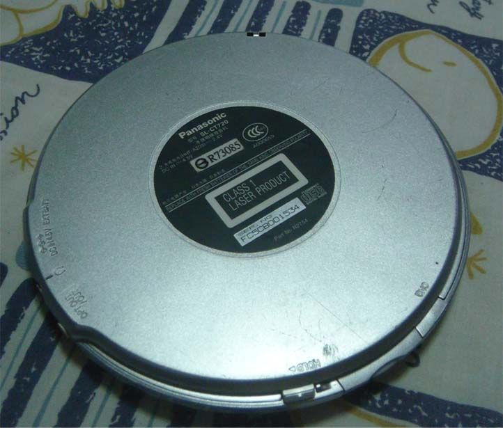 PANASONIC PORTABLE CD PLAYER **SL CT720** D SOUND ,  , OPTICAL OUT 