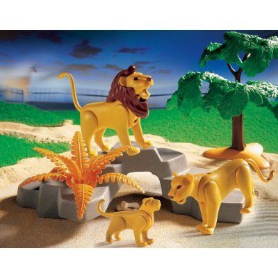 Playmobil 3239 LION PRIDE SAFARI ZOO LIONS   NIB  