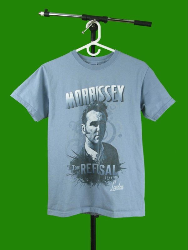 MORRISSEY TOUR OF REFUSAL LIVE IN LONDON T SHIRT 2009 S  