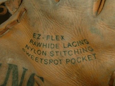   SPALDING RICK MONDAY 11 1/2 RH INFIELDERS BASEBALL GLOVE  