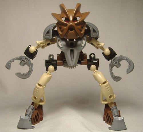 LEGO BIONICLE TECHNIC POHATU NUVA 8568 COMPLETE 2002  