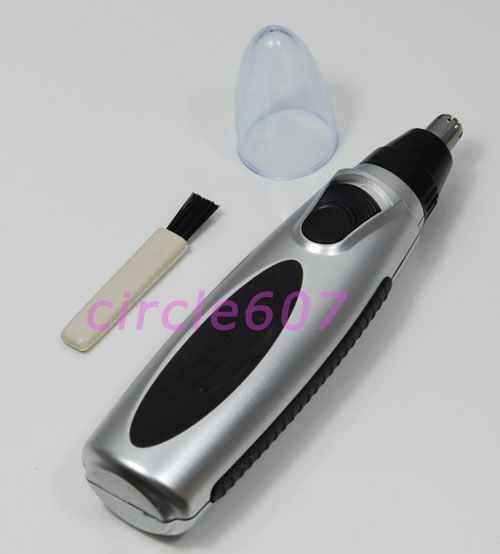 New Nose Ear Hair Trimmer Facial Clipper Cleaner +Brush  