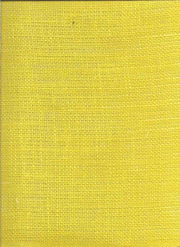 Yellow burlap fabric, craft burlap, drapery burlap  