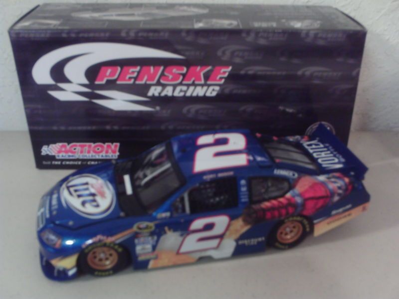   Kurt Busch 2 MILLER LITE / VORTEX 1/24 Action Platinum NASCAR diecast