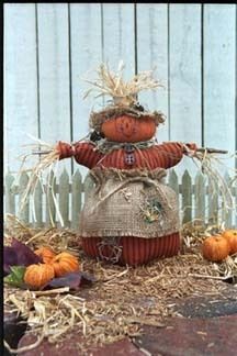 7097 11 Scarecrow doll pattern by Bonnie B Buttons  