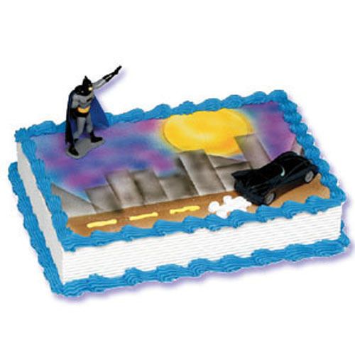 BATMAN Cake Topper Decorating Kit decoration Birthday  