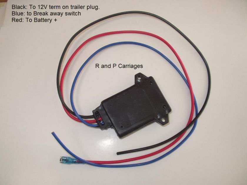 Battery Charger  12 volt Trailer Camper Break Away  