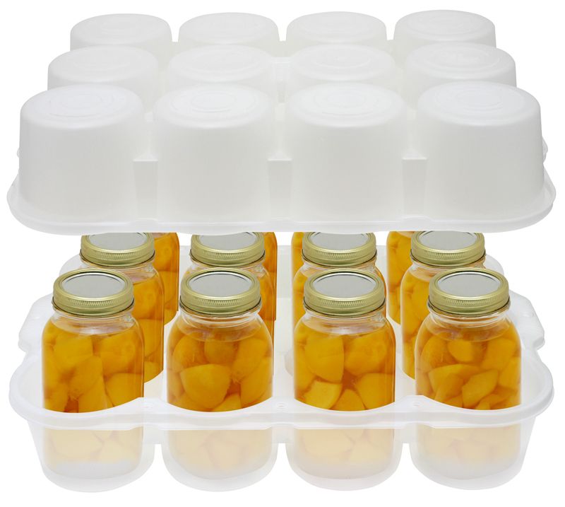 JarBox   1 QT   Canning Stackable Jar Storage Box   NEW 811957011311 