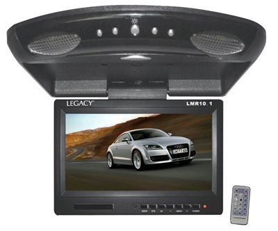 LEGACY 10.1 CAR TV VIDEO OVERHEAD FLIPDOWN MONITOR NEW LMR10.1 HIGH 