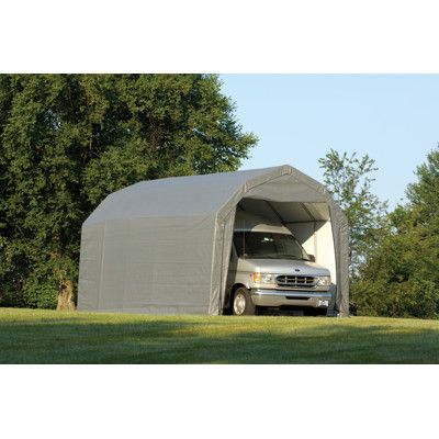 ShelterLogic 20 x 12 x 11 Carport Barn Garage Canopy  