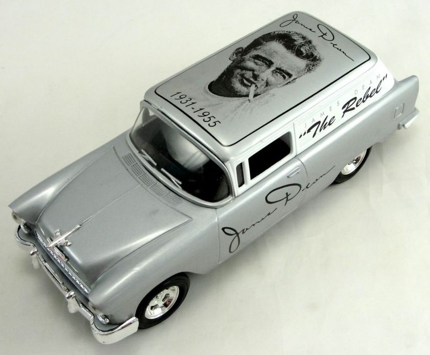 Set 3 Cars 1951 Agway Panel Truck 1955 James Dean Chevy Sedan 1955 