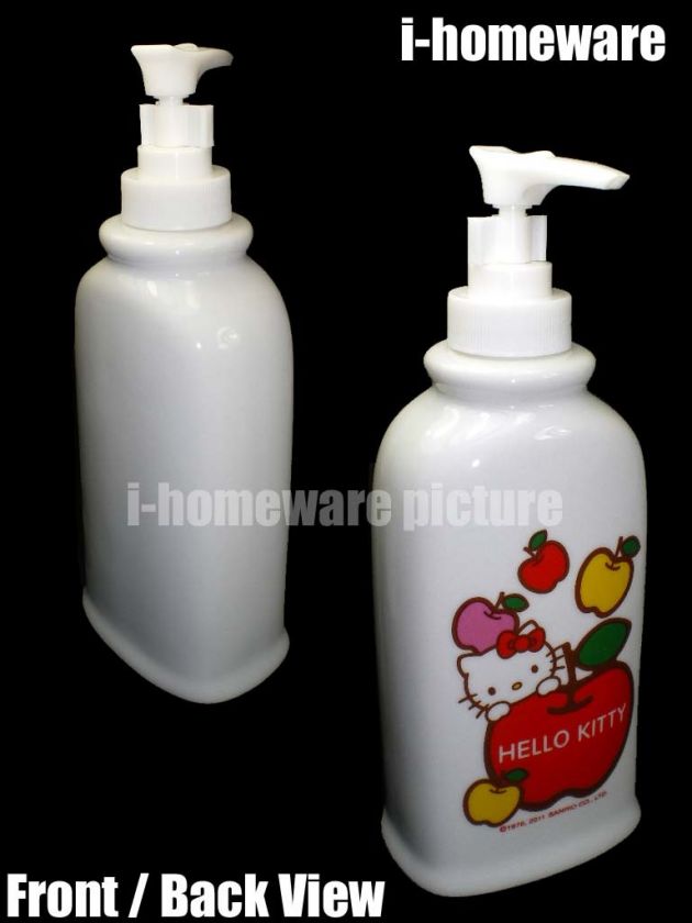 Hello Kitty Sanrio Ceramic Bathroom Set Lotion Soap Dish Case Stand 