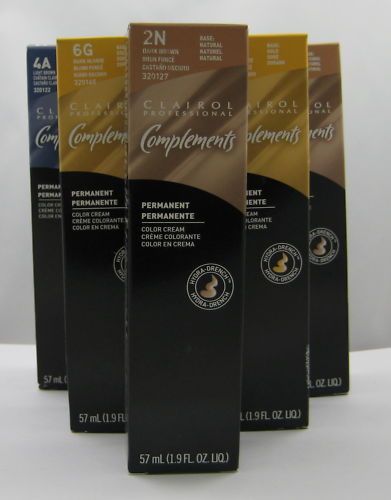 Clairol Complements Permanent Hair Color 1.9 oz  