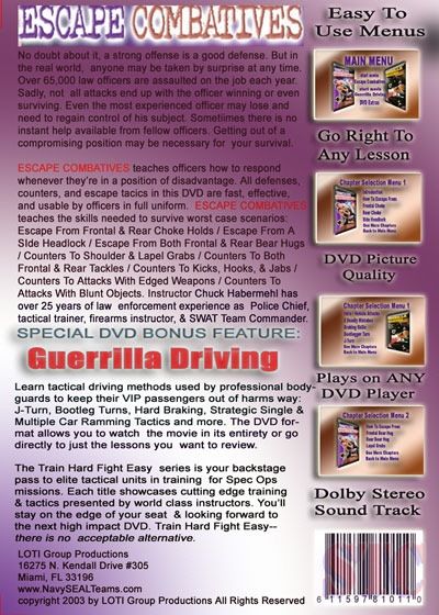   Combatives and Guerilla Driving Counter Ambush Tactics Chuck Habermeh