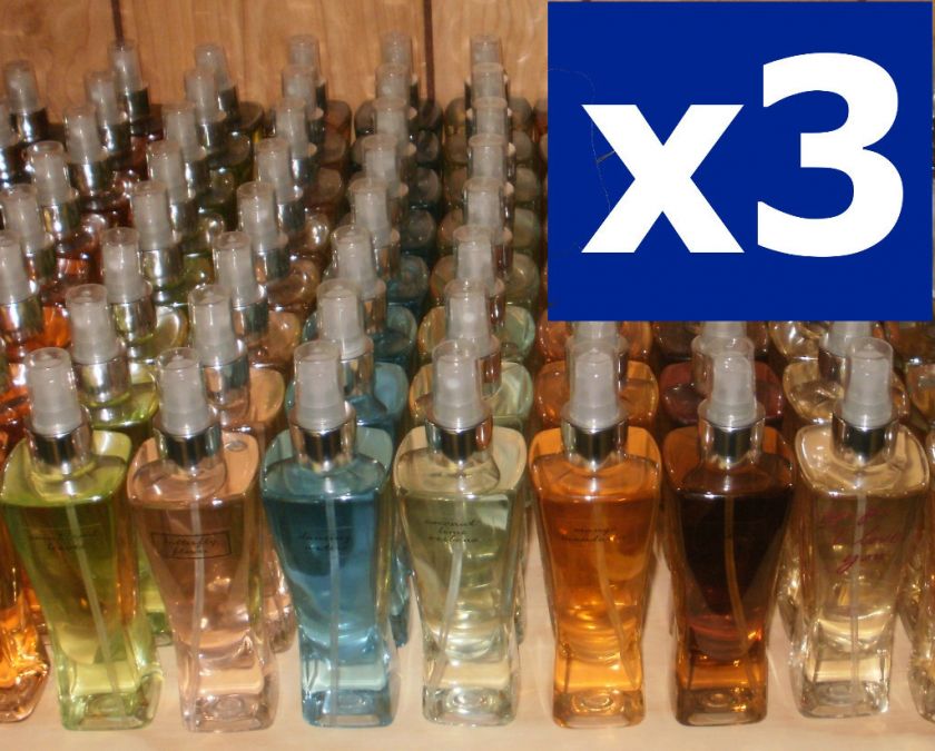 Bath & Body Works 8oz Mist Splash Spray ★ SET OF 3 ★  