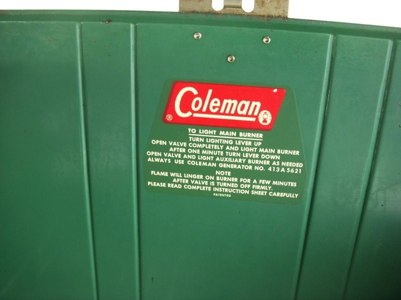 Coleman 413G 2 Burner Camping Stove Grill  