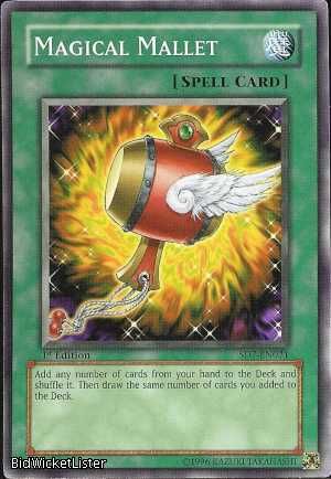 SD7 EN021 Magical Mallet (C) Yugioh Card (Mint)  