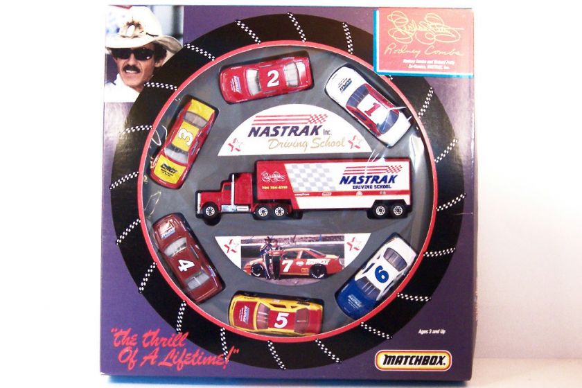   SET ~ NASTRAK DRIVING SCHOOL ~ RICHARD PETTY ~ RODNEY COMBS  