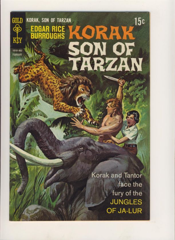 KORAK SON OF TARZAN 27 GOLD KEY COMICS SILVER AGE GK  