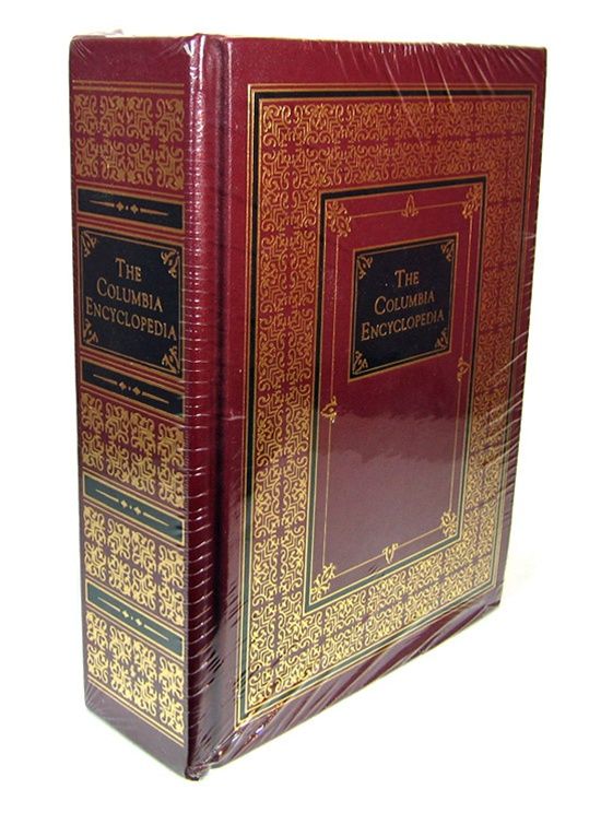 Easton Press Columbia Encyclopedia Leather Bound Sealed  