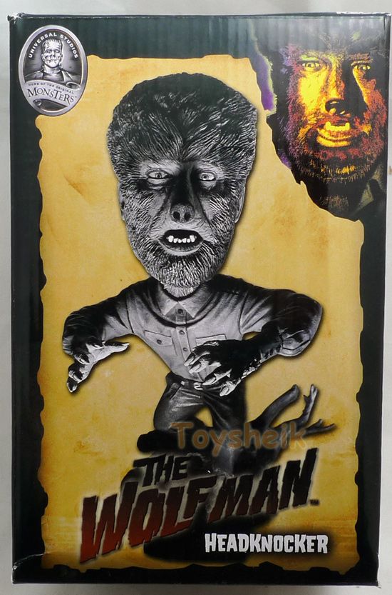 Universal Monsters Headknockers Wolfman Neca 47163  