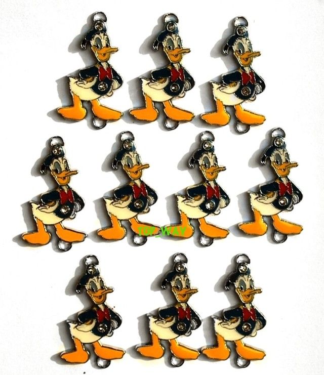 Disney Donald Duck 10pcs Metal Charms Pendants Wholesale