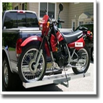 Motorcycle Scooter Dirt Bike Carrier Hauler Rack Ramp