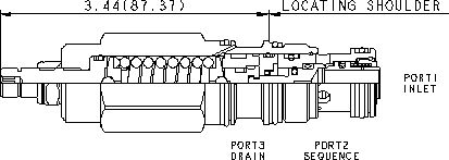   same flow path, same cavity for a given frame size