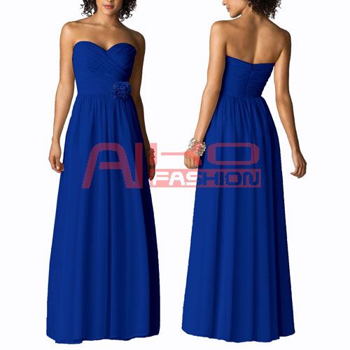   Full Length Chiffon Bridesmaids Formal Evening Dresses AU 6~24  ed0763