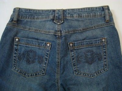 Cabi Sz 2 Contemporary Fit Stretch Denim Boot Cut Jeans  