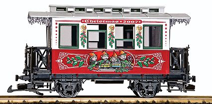 LGB Train Set G Scale 35078 Christmas 07 Passenger Car  