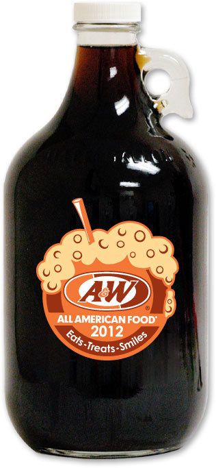 Root Beer Glass 1/2 Gallon 2012 Collector Jug  