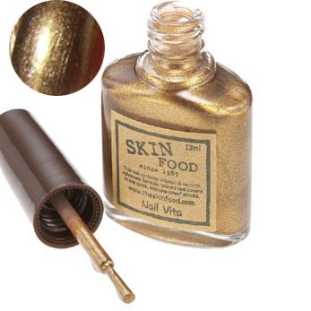 korea nail Polish♥Luxury cappuccino gold color manicure  