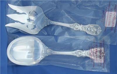 Reed Barton Francis 1st Sterling Salad Serving Set New  