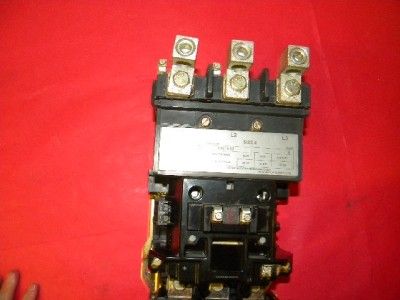 Allen Bradley 509 EOD Starter Size 4 W/ W78 Heaters  