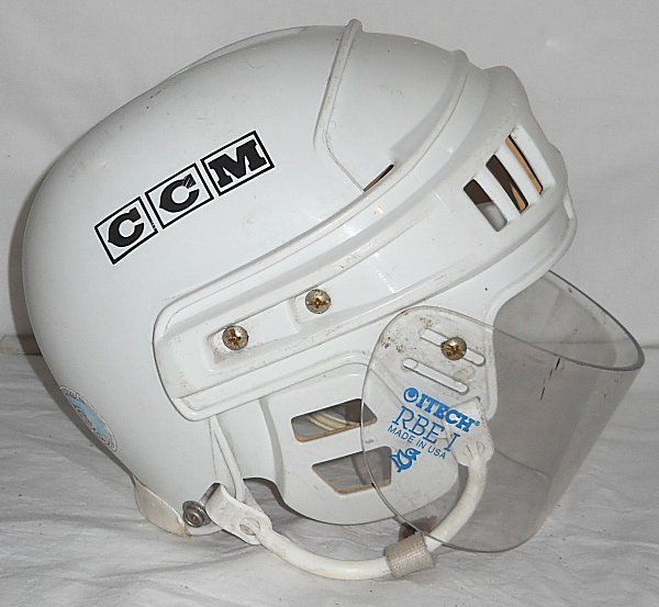  HOCKEY  JOFA  GOALIE &  CCM  PLAYER HELMETS  PROTECTIVE EQUIPMENT 