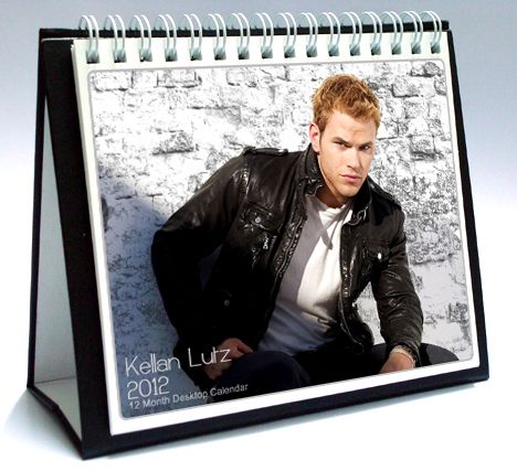 KELLAN LUTZ 2012 DESKTOP HOLIDAY CALENDAR Twilight  