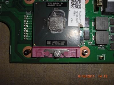 Dell 1545 Motherboard & Intel Dual Core CPU Combo G849F  