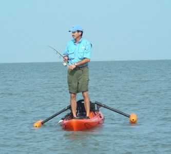 Kayak or Canoe Stabilizers or Outriggers to paddle more confidently or 