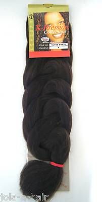 KANEKALON JUMBO BRAID HAIR EXTENSION / DREADS 110g 140g  