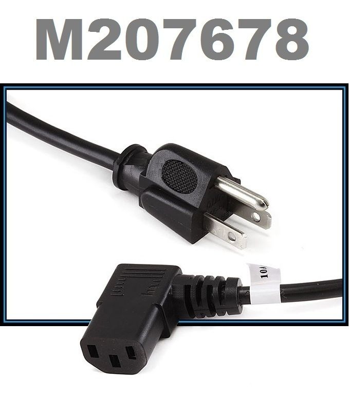 /Foot/Feet)Right Angle Power Cord 18 AWG 10 Amp (LCD,LED,Plasma,HD)TV 